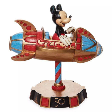 Mickey and Friends (Disney Traditions) Mickey Astro Orbiter- 50th Anniversary - Boxed