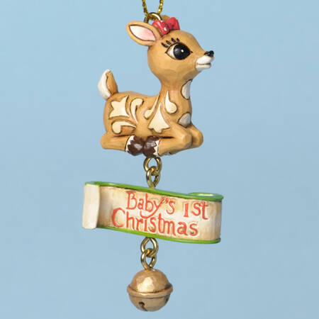 Rudolph Traditions Ornaments Clarice-Baby's First Christmas - Boxed