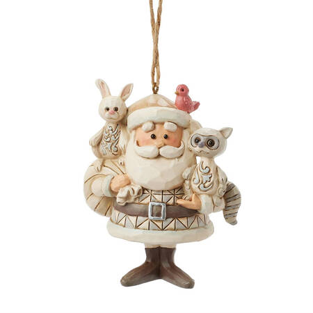 Rudolph Traditions Ornaments Woodland Santa With Animals - Boxed