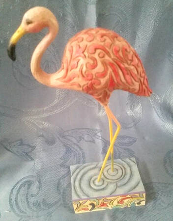 Birds Pretty In Pink Flamingo - Boxed