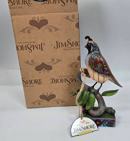 Birds Quite Quaint - Quail - With Box