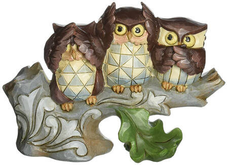 Birds See No Evil Hear No Evil Hoot No Evil - Boxed