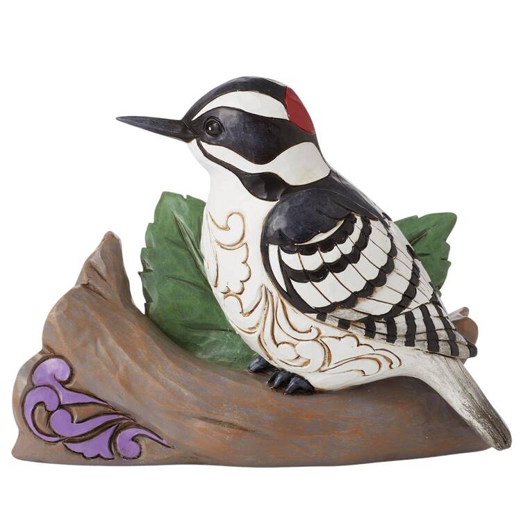 Birds Nature's Drummer-Downy Woodpecker - Boxed