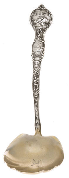 Souvenir Spoons Montana, Mono "H" - No Box