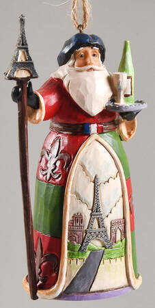 Santas Around the World French  - Boxed