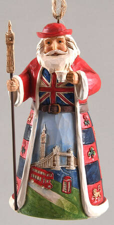 Santas Around the World British  - Boxed