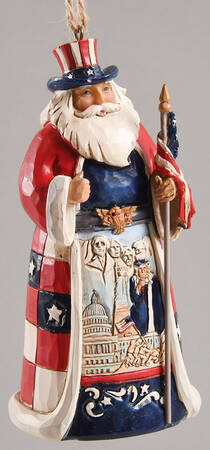 Santas Around the World American - With Box