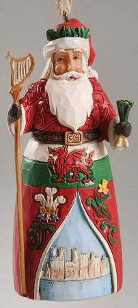 Santas Around the World Welsh  - Boxed