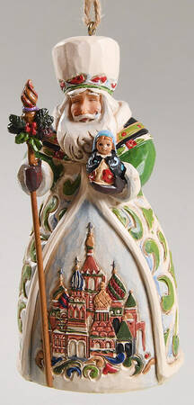 Santas Around the World Russian  - With Box