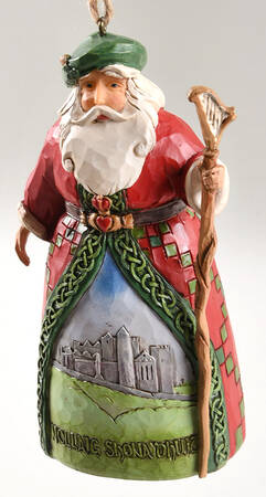 Santas Around the World Irish - Boxed