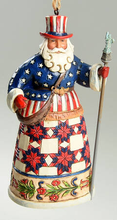 Santas Around the World American - Boxed