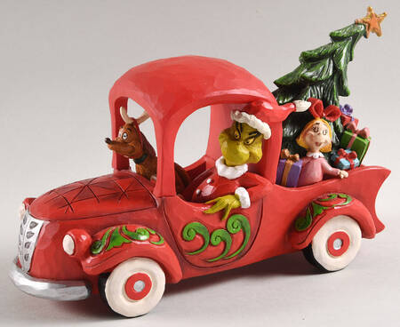 The Grinch - Dr Seuss Grinch With Friends In Truck - Boxed