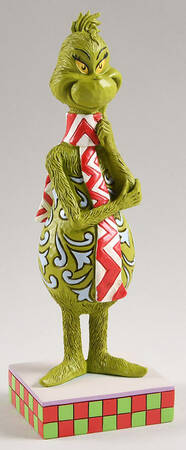 The Grinch - Dr Seuss Grinch With Long Scarf - Boxed