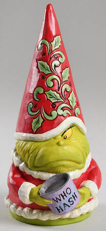 The Grinch - Dr Seuss Grinch Gnome With Who Hash - Boxed