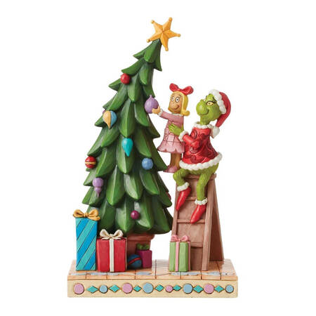 The Grinch - Dr Seuss Grinch & Cindy Decorating Tree - Boxed