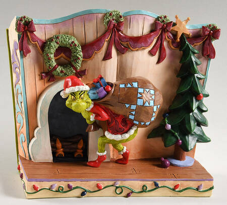 The Grinch - Dr Seuss Grinch Stealing Presents Story - Boxed
