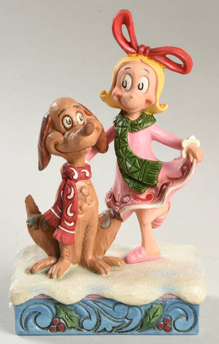 The Grinch - Dr Seuss Cindy Lou And Max - Boxed