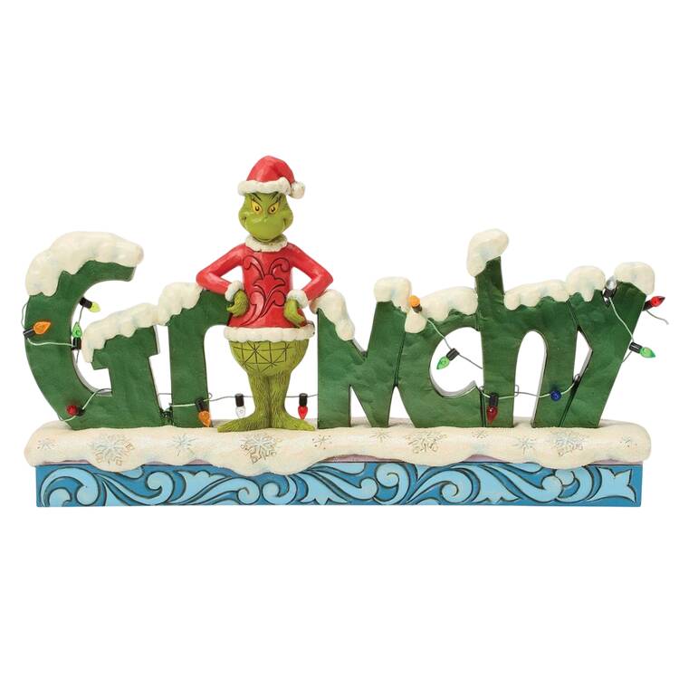 The Grinch - Dr Seuss Grinchy Word - Boxed