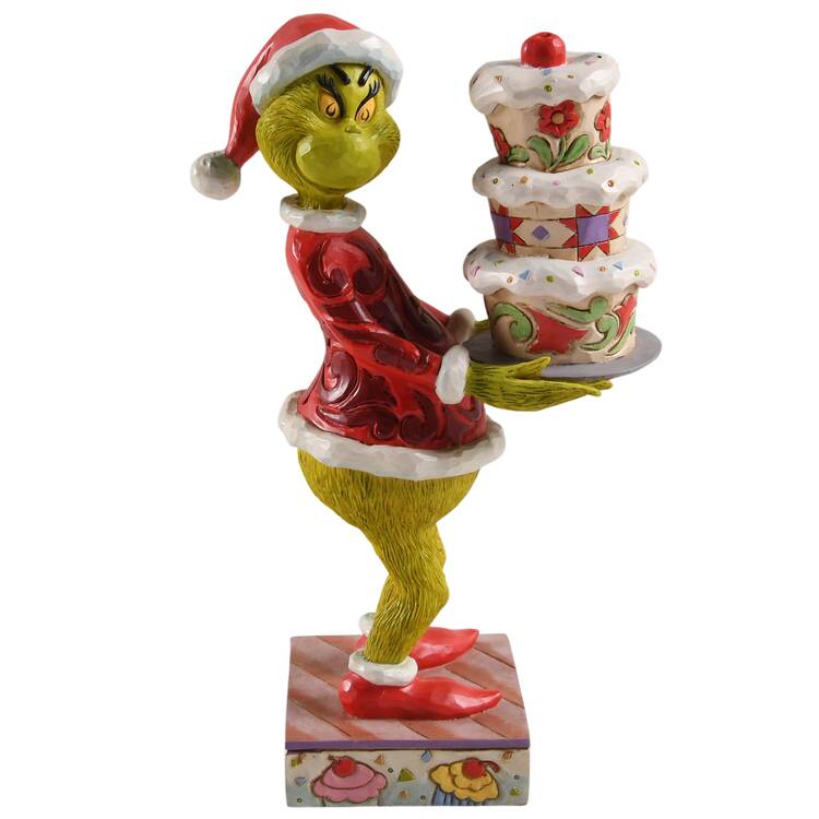 The Grinch - Dr Seuss Grinch With Grinchy Cake - Boxed