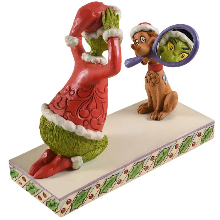 The Grinch - Dr Seuss Max Holding Mirror For Grinch - Boxed