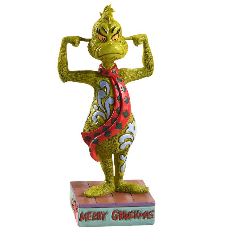 The Grinch - Dr Seuss Grinch Plugging His Ears - Boxed