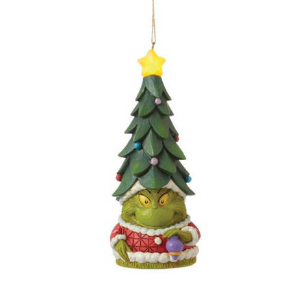 Grinch Ornaments Grinch Gnome With Tree Hat - Boxed