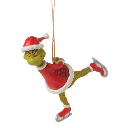 Grinch Ornaments Grinch Ice Skating - Boxed