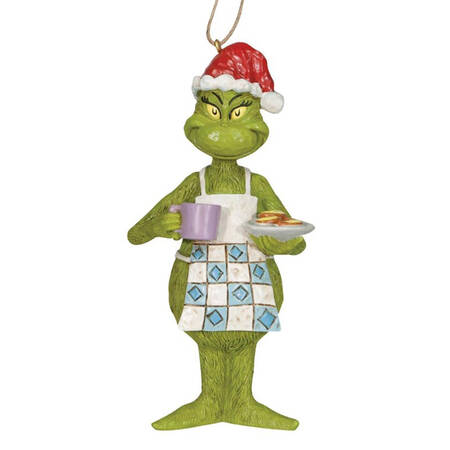 Grinch Ornaments Grinch In Apron W/ Cookies - Boxed