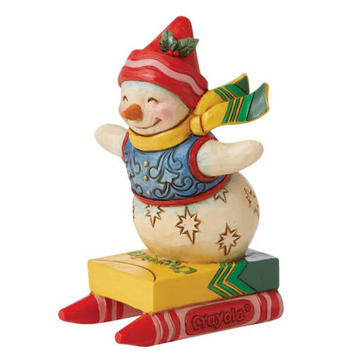 Crayola Christmas Crayola Snowman Mini Figurine - Boxed