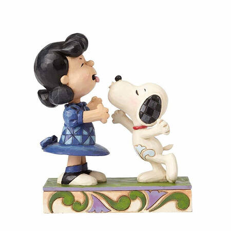 Peanuts Agh! I'Ve Been Kissed By A Dog! - With Box