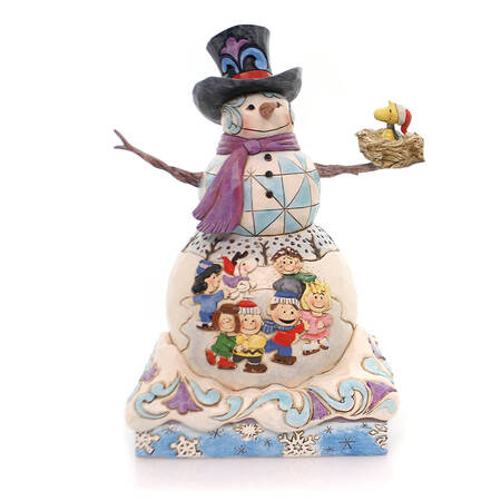 Peanuts Christmas Snow Day - Snowman - Boxed