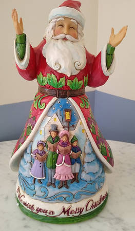 Christmas Song Santas We Wish You A Merry Christmas - Boxed