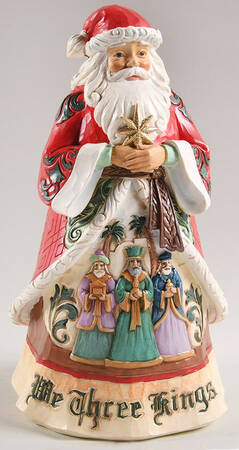 Christmas Song Santas We Three Kings - Boxed