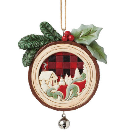 Highland Glen Ornaments Winter Scene - Boxed