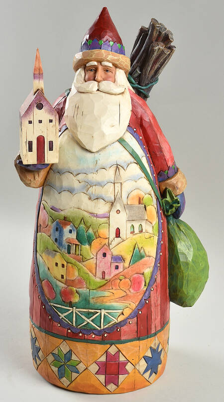 Classic Santas God's Blessings Are Forever - Boxed