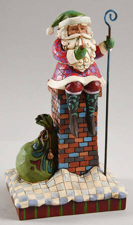 Classic Santas Rooftop Rest - Boxed