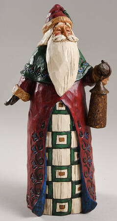 Classic Santas Santa With Lantern - Boxed
