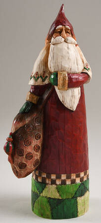 Classic Santas Santa With Toy Bag - Boxed