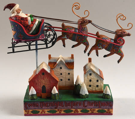Classic Santas Twas The Night Before Christmas - Boxed
