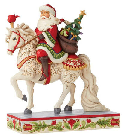 Classic Santas Seasonal Steed - Boxed