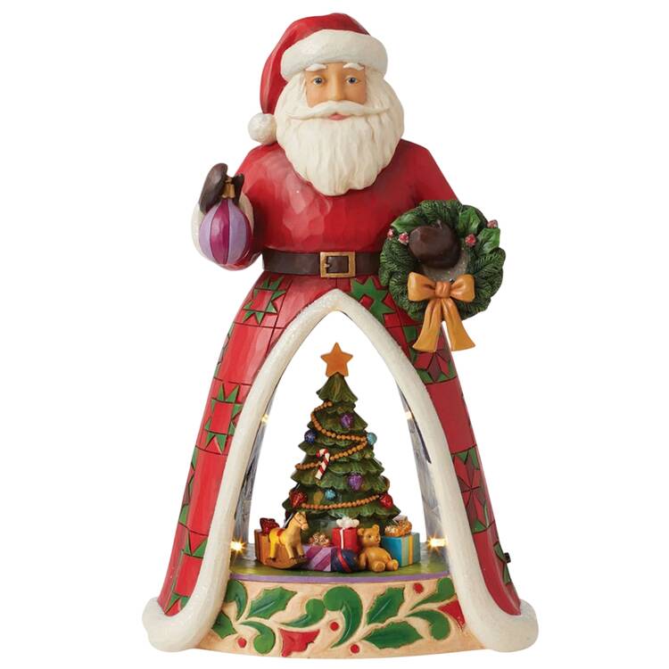 Classic Santas Christmas Spirit Shines Through - Boxed