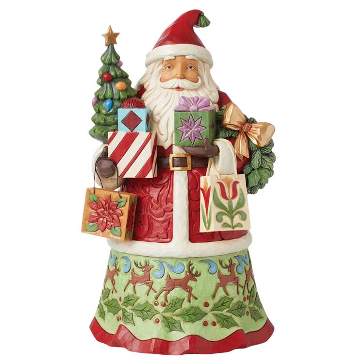 Classic Santas All Wrapped Up - Boxed
