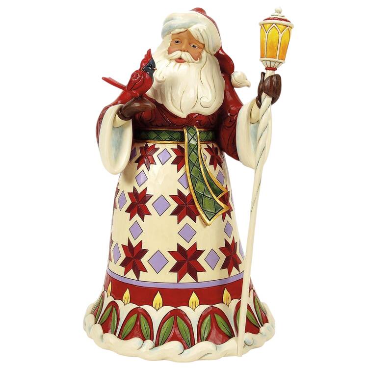 Classic Santas Spreading Christmas Cheer - Boxed