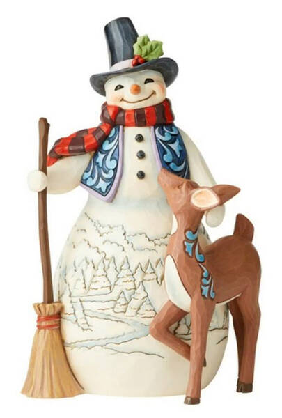 Snowman & Friends Annual Figurine A Wonderland Among Friends - Boxed