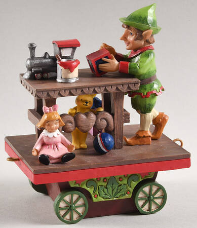Holiday Express Figurines Traveling From Toyland - Boxed