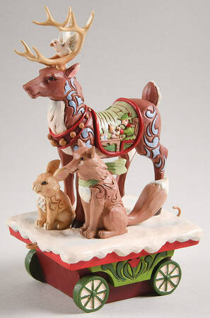 Holiday Express Figurines Onward Toward Wintry Adventure - Boxed