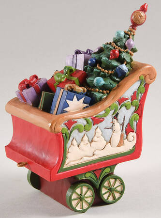 Holiday Express Figurines Tidings In Tow - Boxed