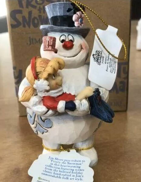 Frosty the Snowman Ornaments Frosty With Karen - Boxed