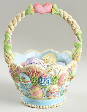 Annual Easter Basket by Jim Shore