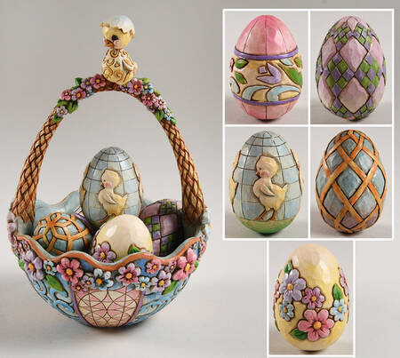 Annual Easter Basket Biddie Basket - Boxed